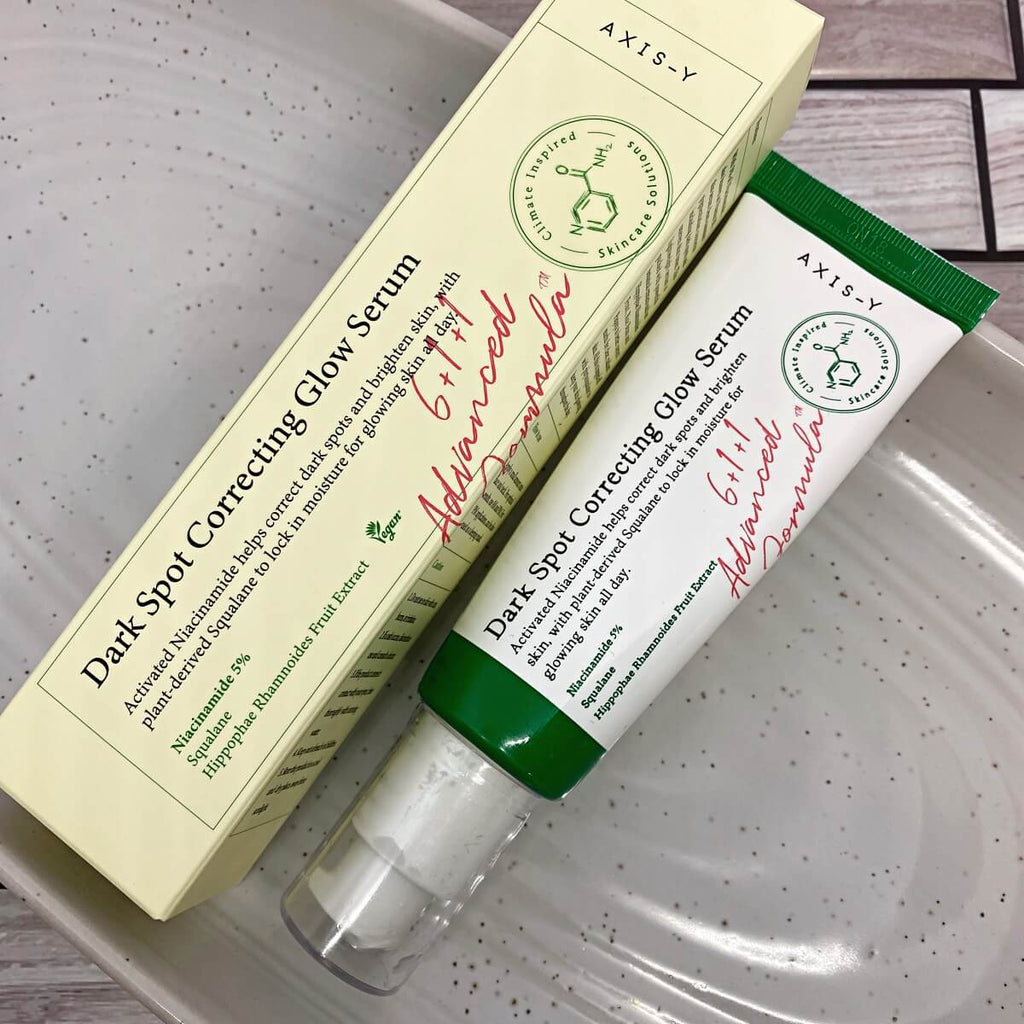 AXIS-Y Dark Spot Correcting Glow Serum 50ml – Brightening Serum for Dark Spots & Glow