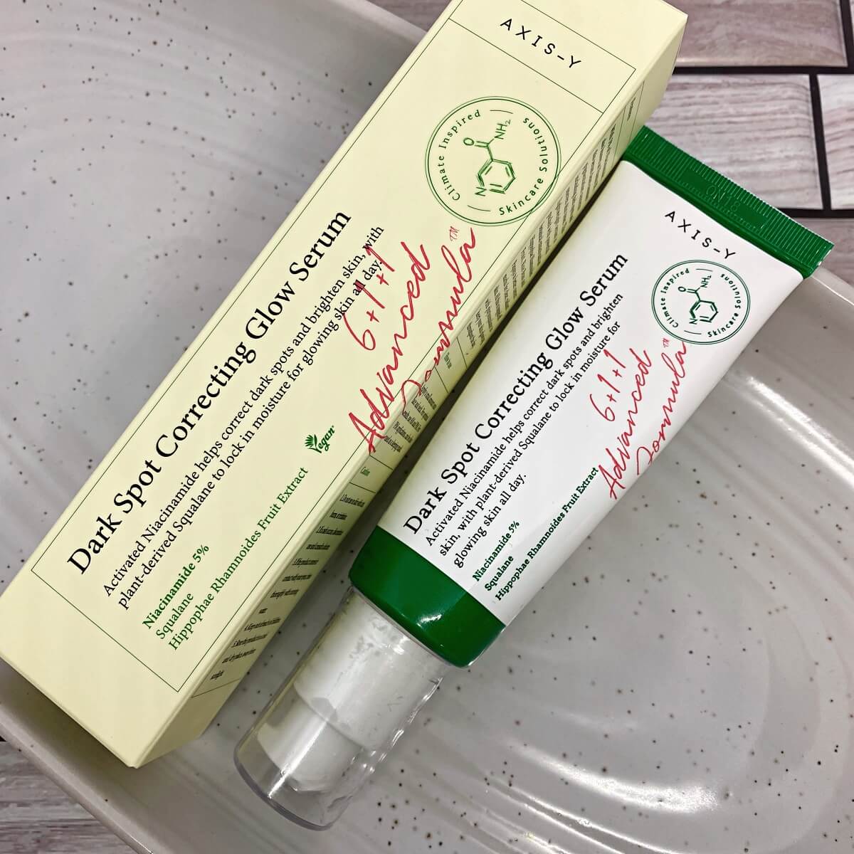 AXIS-Y Dark Spot Correcting Glow Serum 50ml – Brightening Serum for Dark Spots & Glow