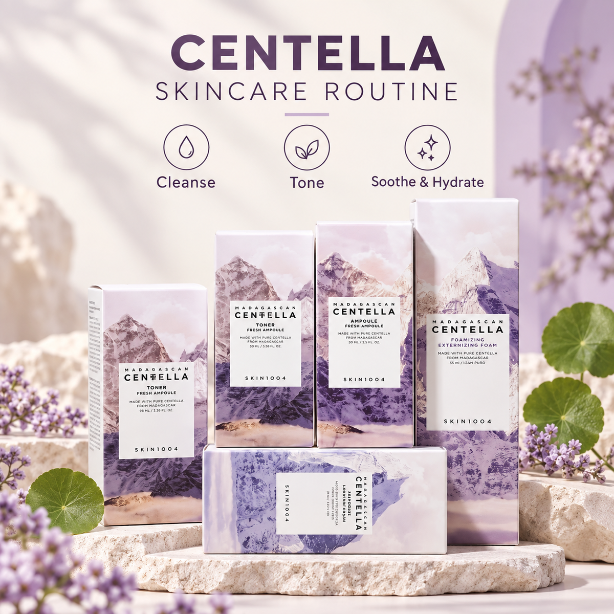 SKIN1004 Madagascar Centella Hyalu-Cica Brightening Set – set products