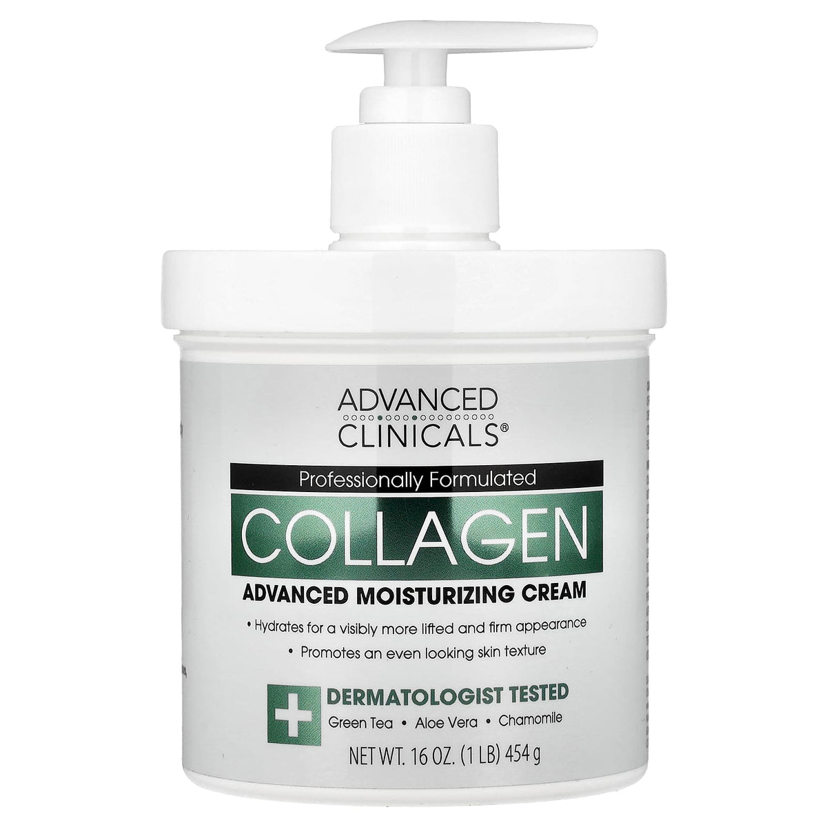 Advanced Clinicals Collagen Moisturizing Cream