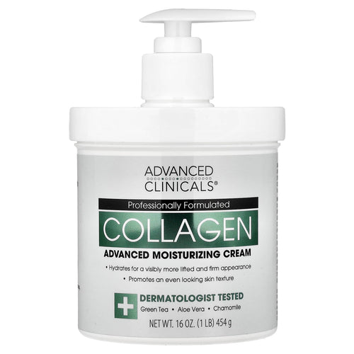Advanced Clinicals Collagen Moisturizing Cream