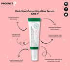 AXIS-Y Dark Spot Correcting Glow Serum 50ml – Brightening Serum for Dark Spots & Glow