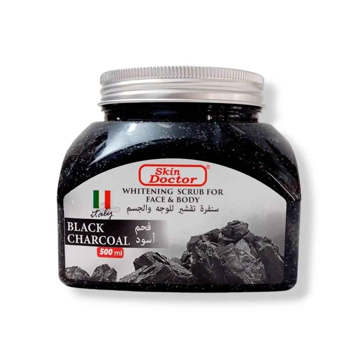 Skin Doctor Whitening Scrub Black Charcoal