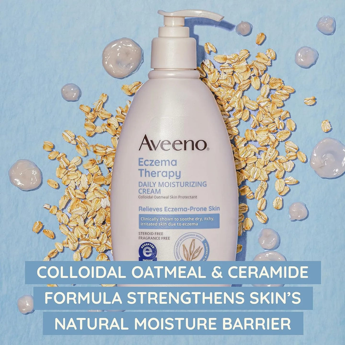 Aveeno Eczema Therapy Daily Moisturizing Cream 12 fl oz