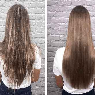 Blue Creamy Keratin Hair Mask Treatment 500ml – Straightening & Repair Mask