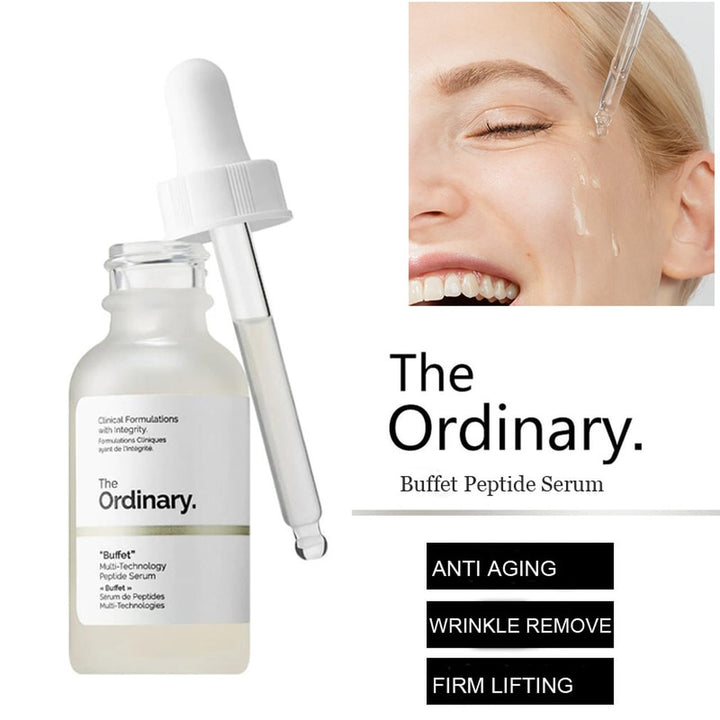The Ordinary Multi-Peptide + HA Serum texture and dropper