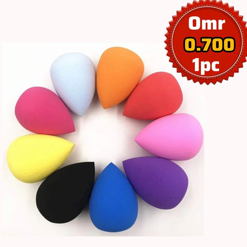 Women's & Girl's Fozzby 6in1 Multicolor Makeup Sponge Beauty Blenders Pack with 1 Pink Mushroom Head Beauty Blender – image 3