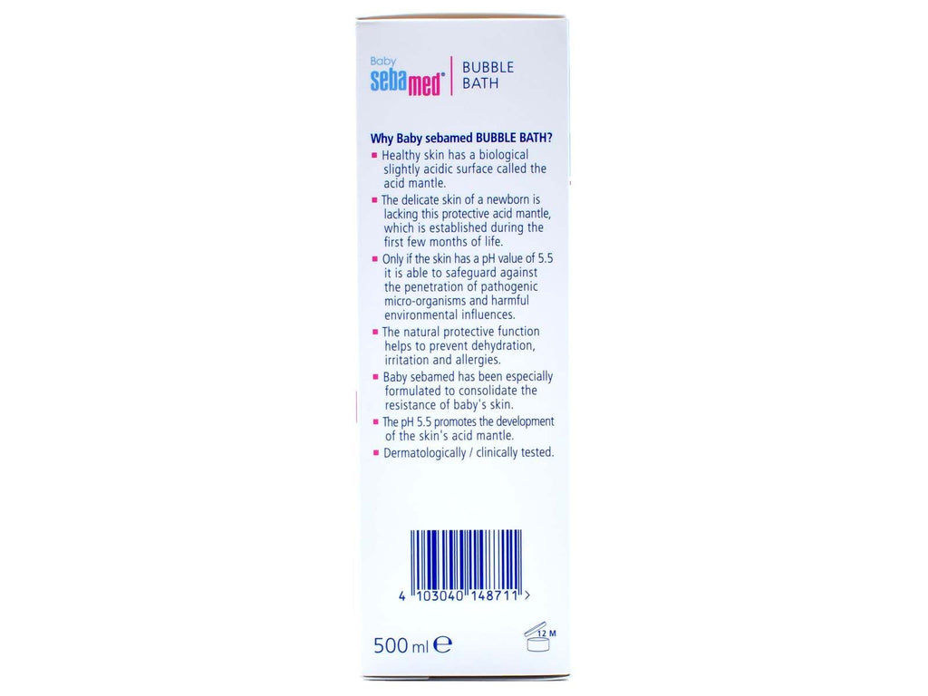 Sebamed Baby Bubble Bath 500ml – image 2