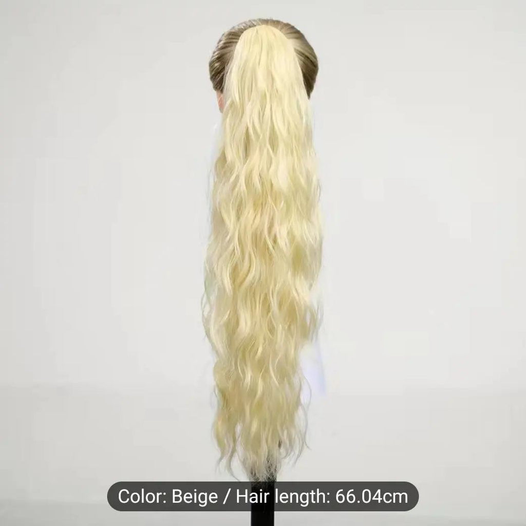 26-Inch Wrap-Around Curly Ponytail Hair Extension – image 3