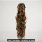 26-Inch Wrap-Around Curly Ponytail Hair Extension – image 4