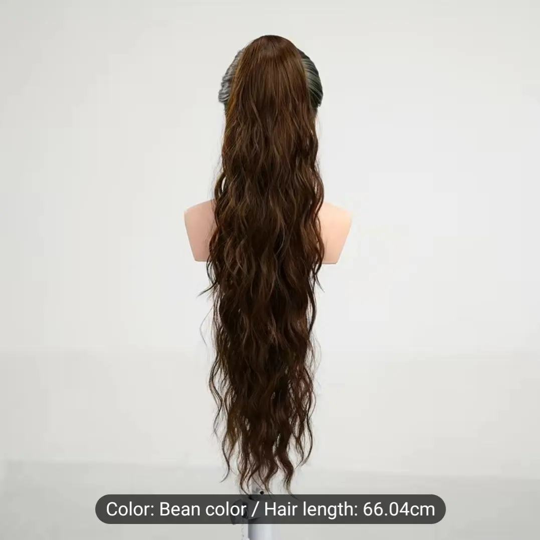 26-Inch Wrap-Around Curly Ponytail Hair Extension