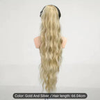 26-Inch Wrap-Around Curly Ponytail Hair Extension – image 9