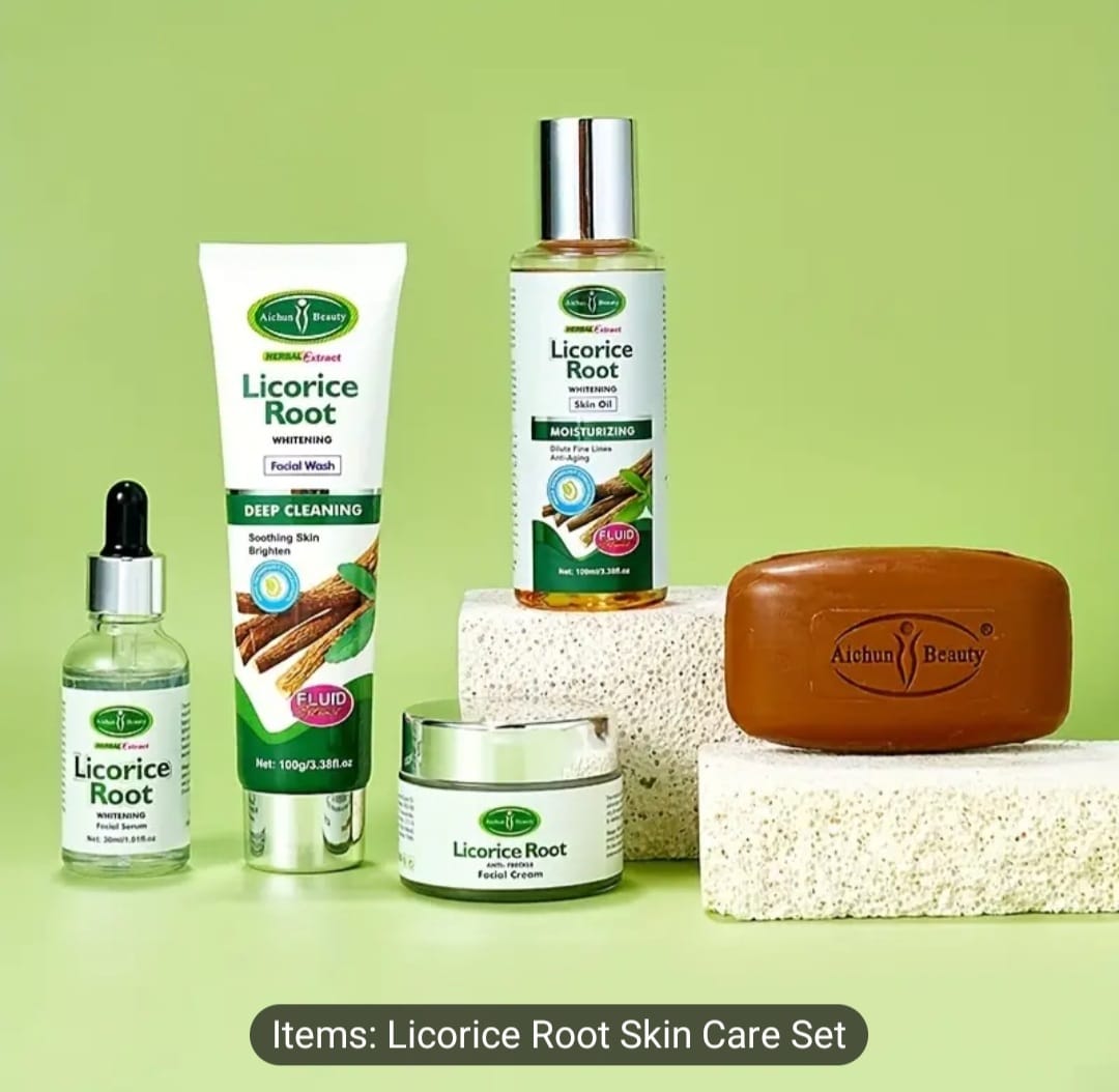 Disaar 5pcs Licorice Root Skincare Set