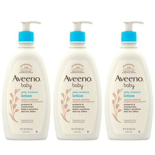 Aveeno Baby Daily Moisture Lotion 12 fl oz – image 2