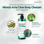 SOME BY MI AHA BHA PHA 30 Days Miracle Acne Clear Body Cleanser 400g – image 10