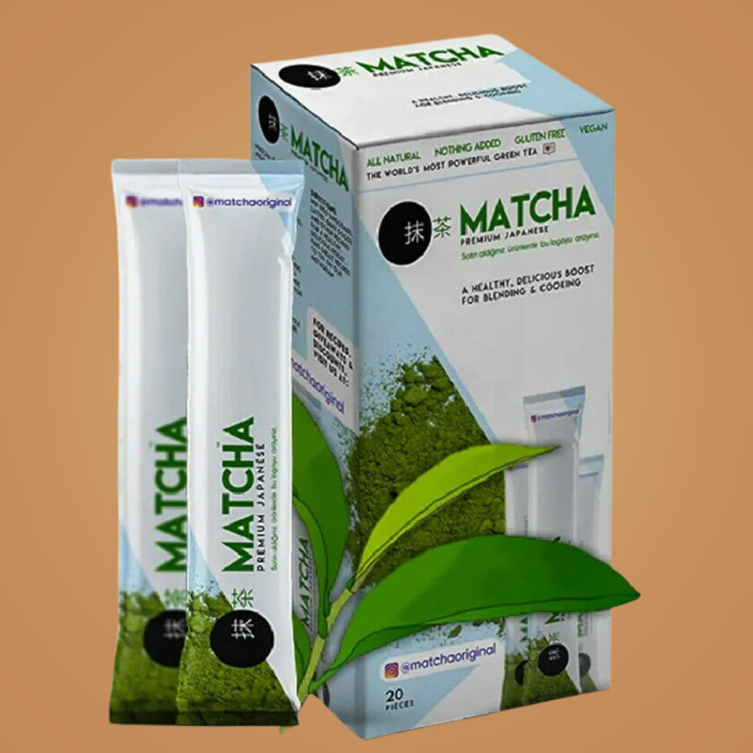Japanese Matcha Tea Powder Detox Fat Burner 20 Bags