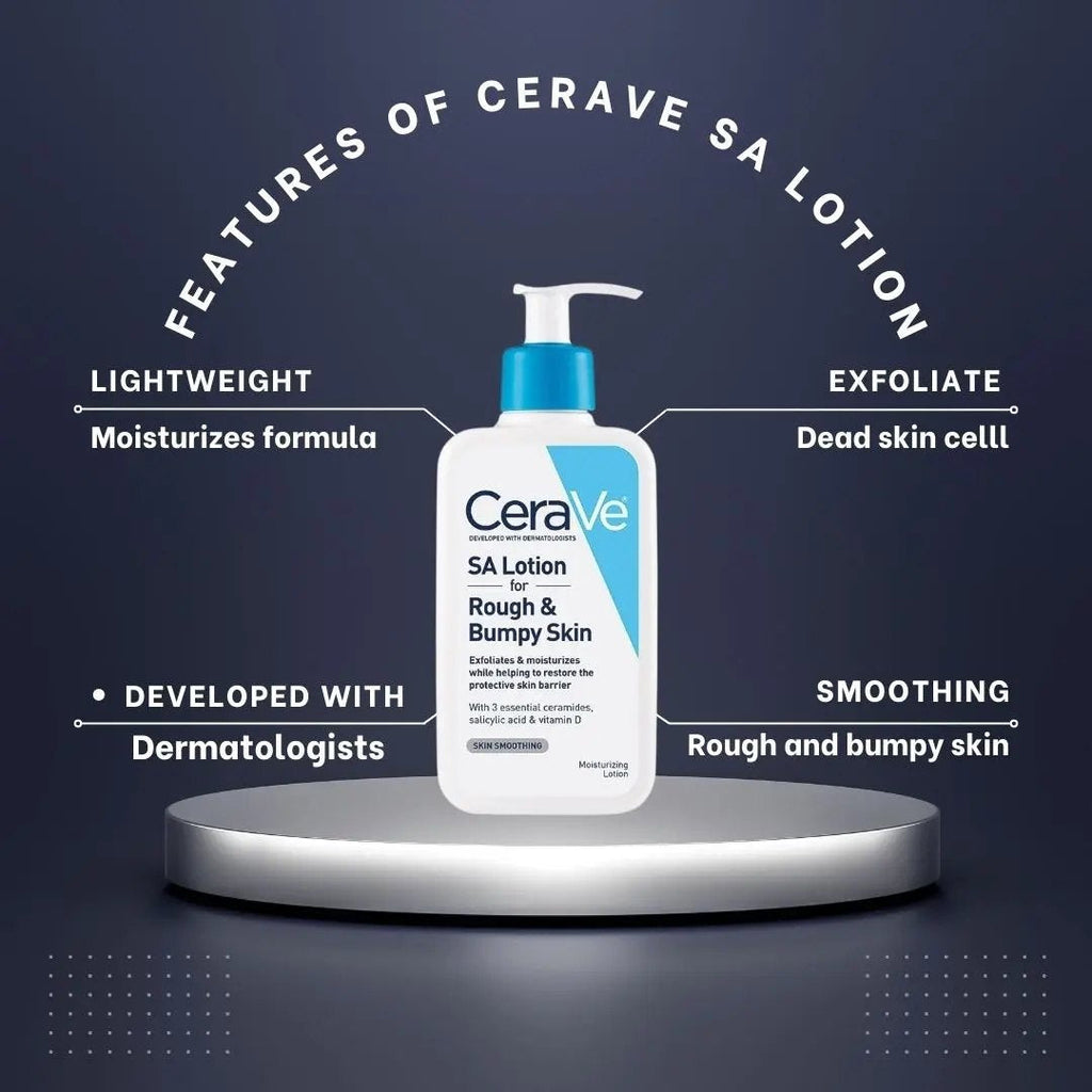 CeraVe SA Lotion for Rough and Bumpy Skin 237ml texture