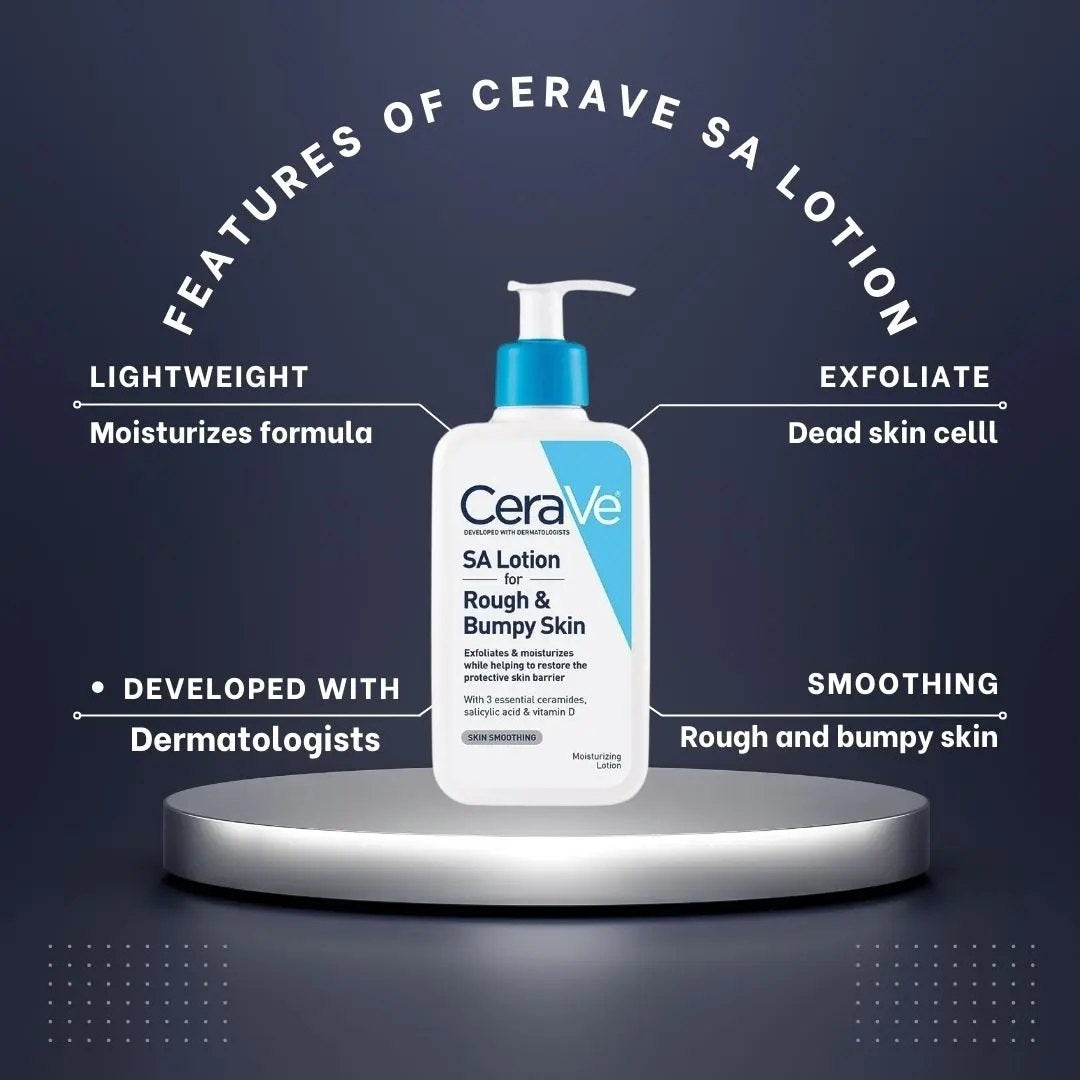 CeraVe SA Lotion for Rough and Bumpy Skin 237ml texture