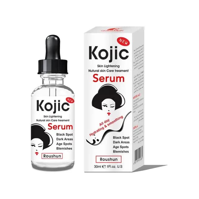 Roushun Kojic Skin Lightening Black Spot Face Serum