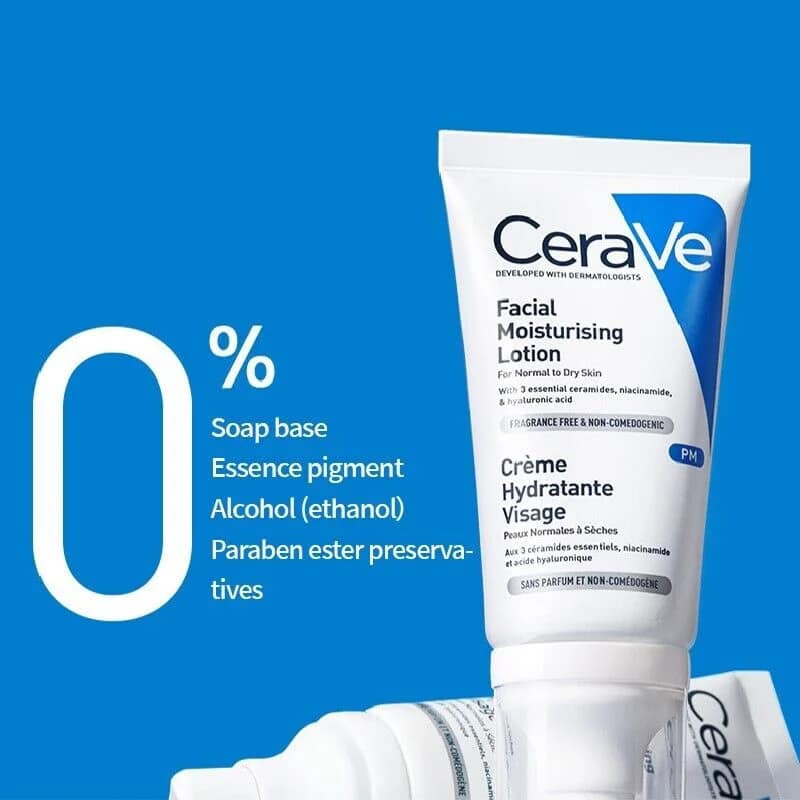 CeraVe PM Facial Moisturising Lotion 52ml packaging