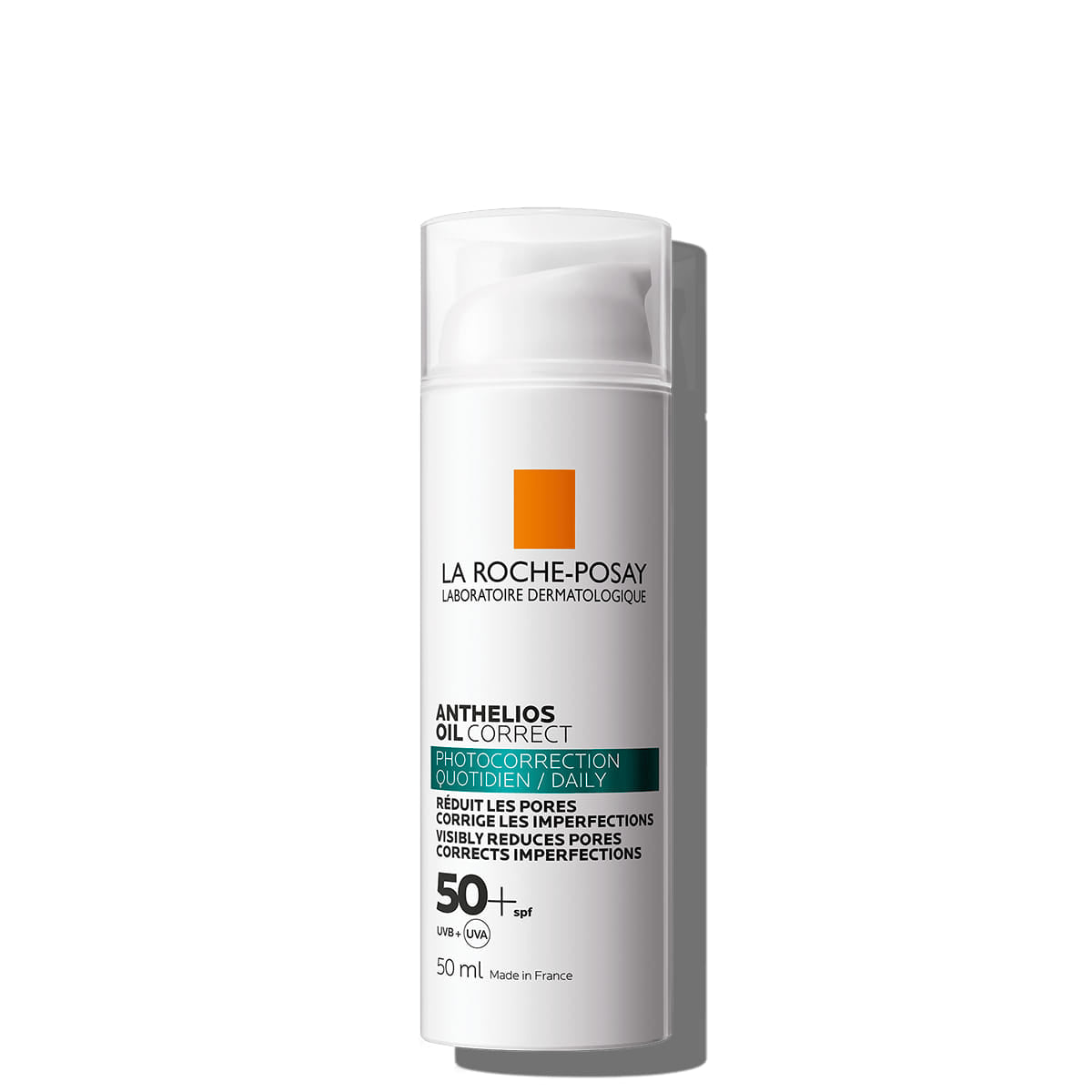 La Roche-Posay Anthelios Oil Correct SPF 50+ matte gel-cream texture