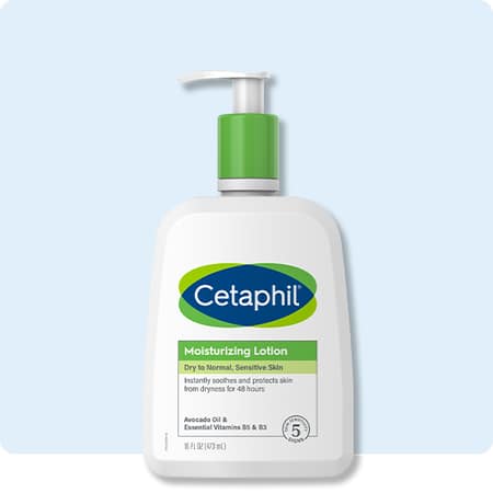 Cetaphil Moisturizing Lotion Dry to Normal Sensitive Skin 16oz