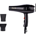 BOPAI Professional Hair Dryer 1500W – 2 Speeds & 3 Heat Settings (Black)