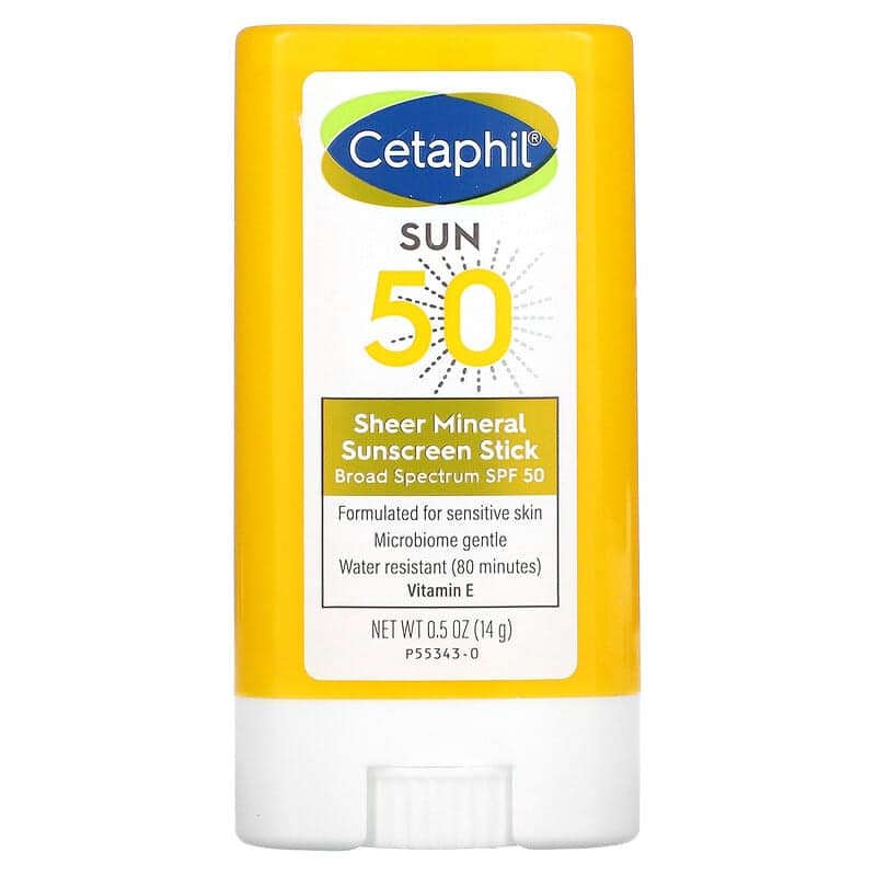 Cetaphil Sheer Mineral Sunscreen Stick packaging