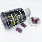 Carlyle Melatonin Gummies 6mg – 60 Berry Gummies, Vegan & Drug-Free