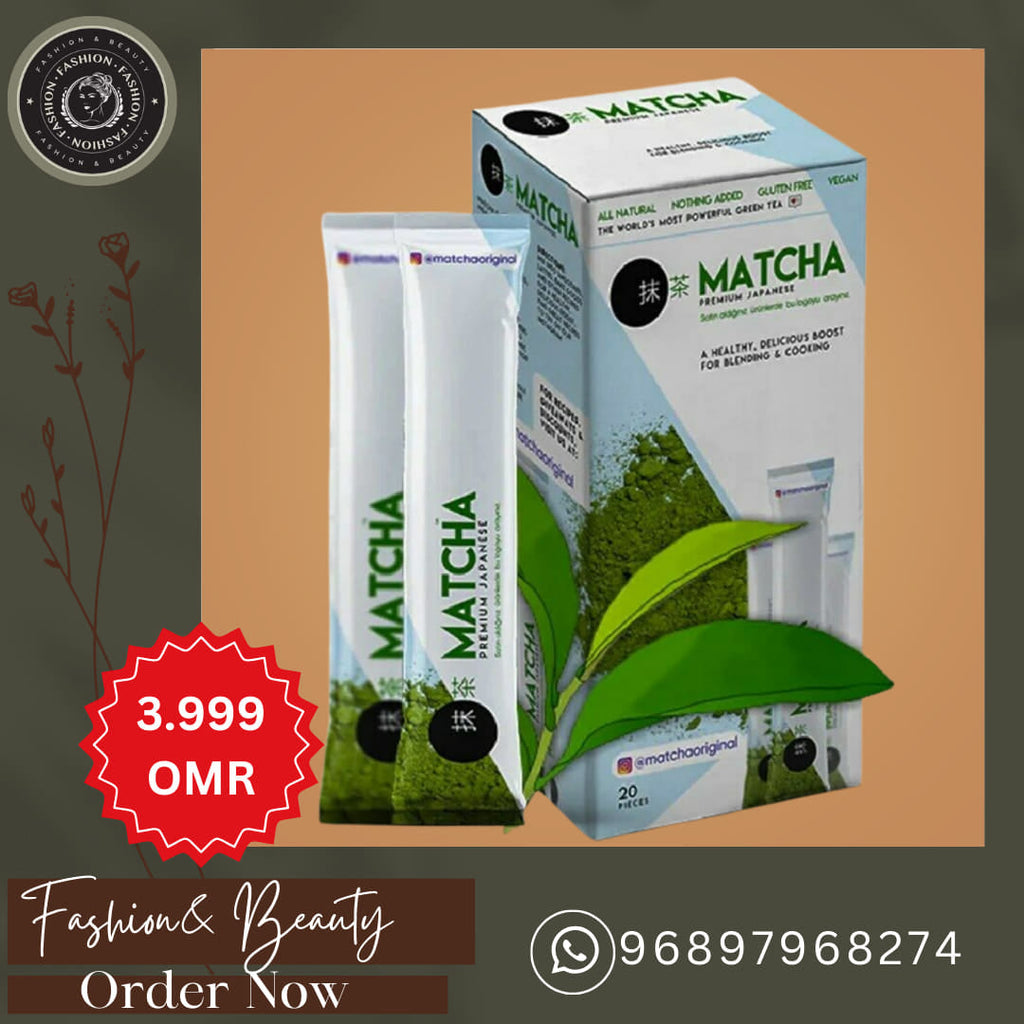 Japanese Matcha Green Tea Powder – Antioxidant Energy Tea (20 x 10g Sachets)