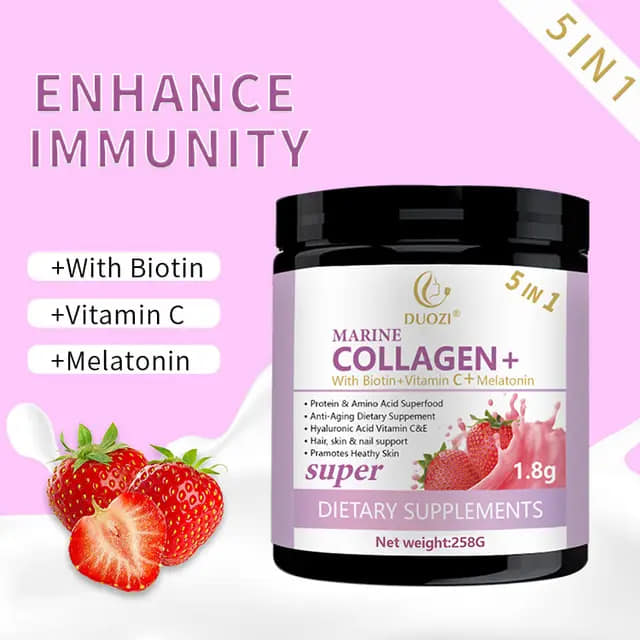 Super Marine Collagen Powder with Biotin, Vitamin C & Melatonin – image 8