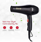 BOPAI Professional Hair Dryer 1500W Black