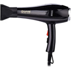 BOPAI Professional Hair Dryer 1500W – 2 Speeds & 3 Heat Settings (Black)