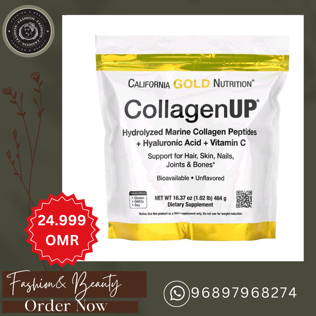 California Gold CollagenUP – Marine Collagen + Hyaluronic Acid & Vitamin C (464g)