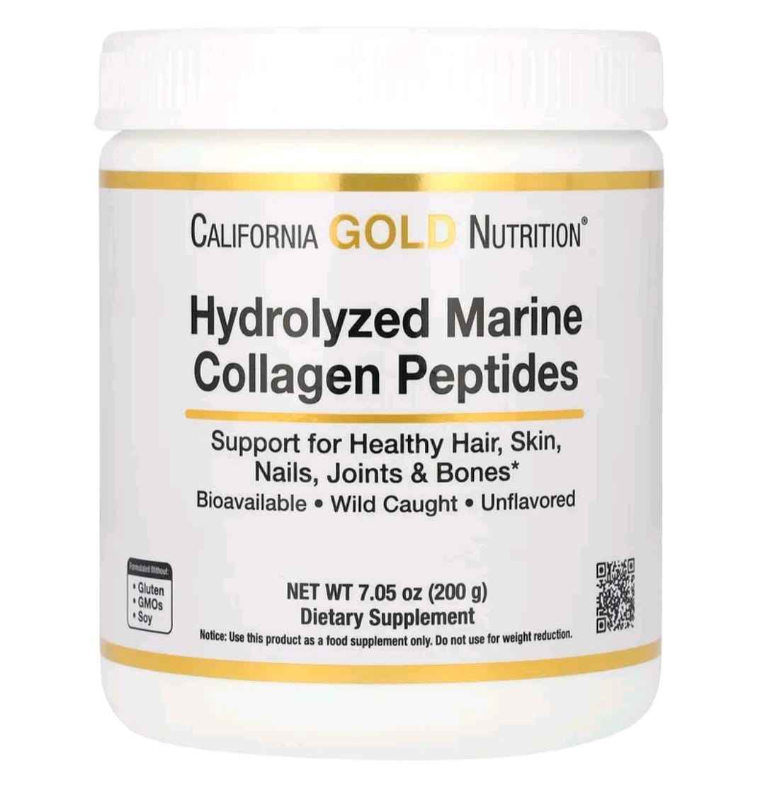 California Gold Nutrition Hydrolyzed Marine Collagen Peptides 500g