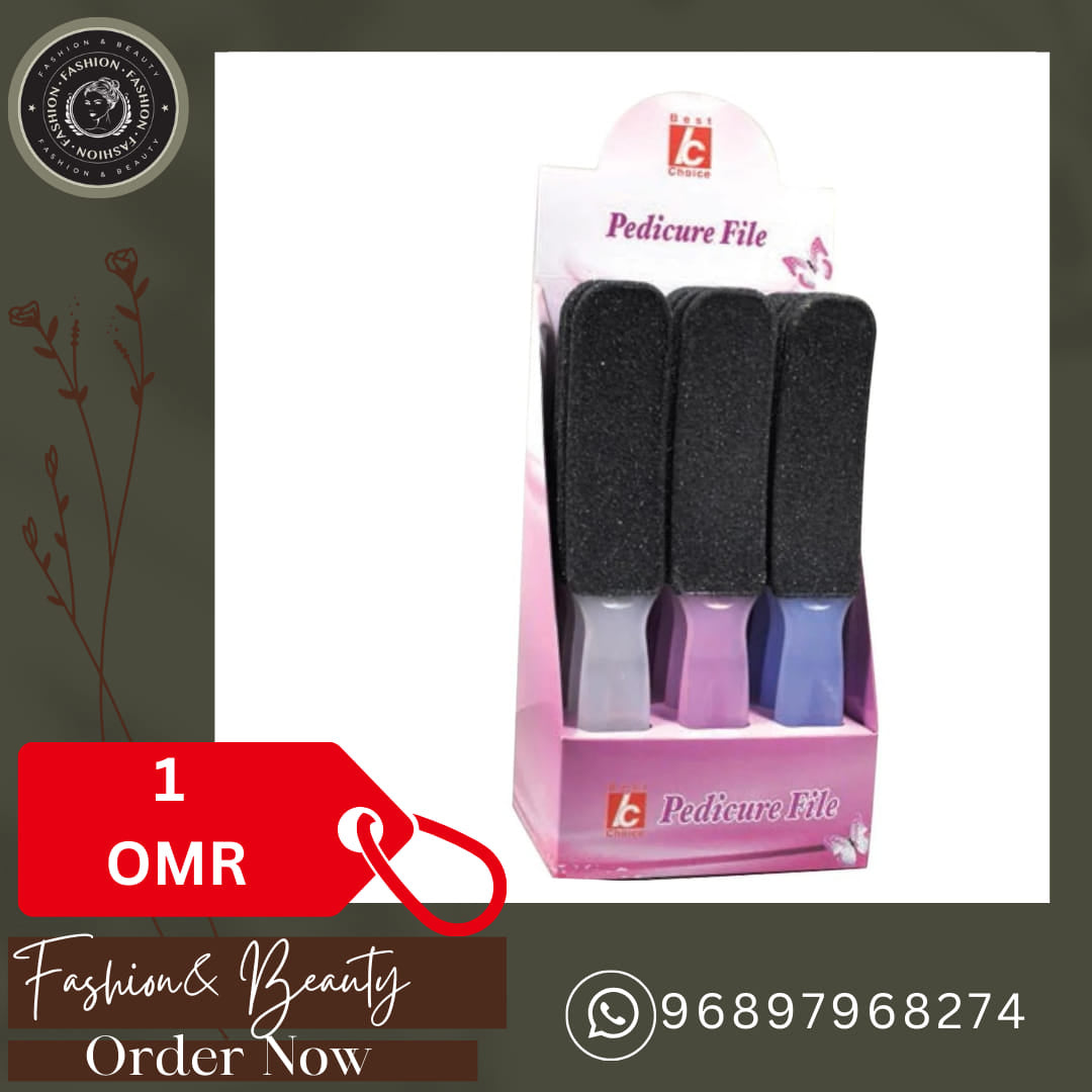 Double-Sided Foot File & Callus Remover – Reusable Pedicure Rasp for Cracked Heels