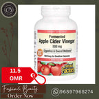 Fermented Apple Cider Vinegar Capsules 500mg – Extra Strength ACV Supplement (180 Caps)