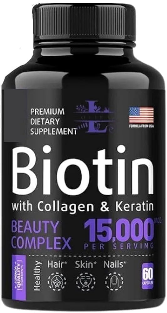 Biotin with Collagen & Keratin Beauty Complex