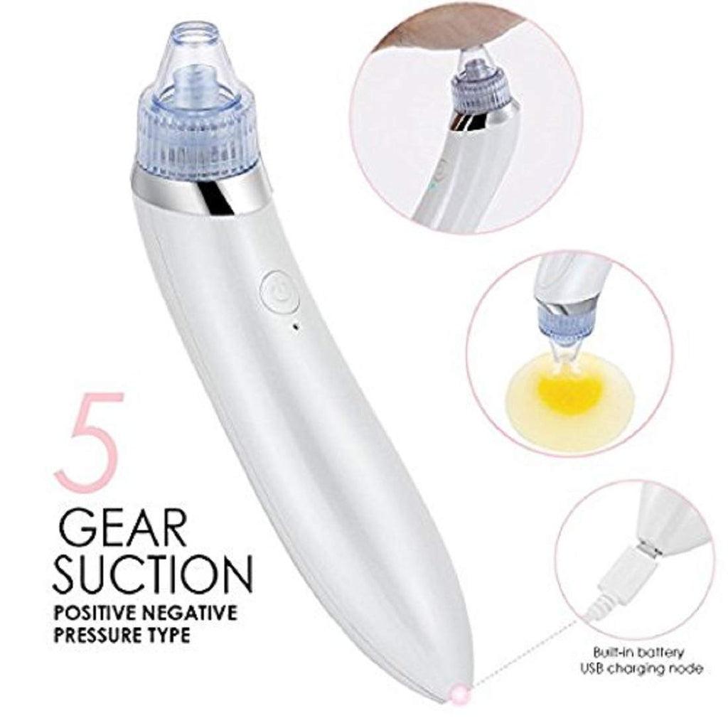 Electric Blackhead Remover – USB Rechargeable Vacuum Pore Cleaner