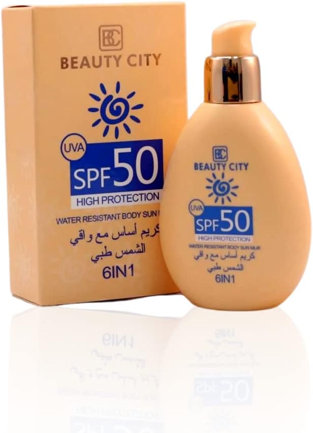 Beauty City 6-in-1 Sun Milk Foundation SPF50