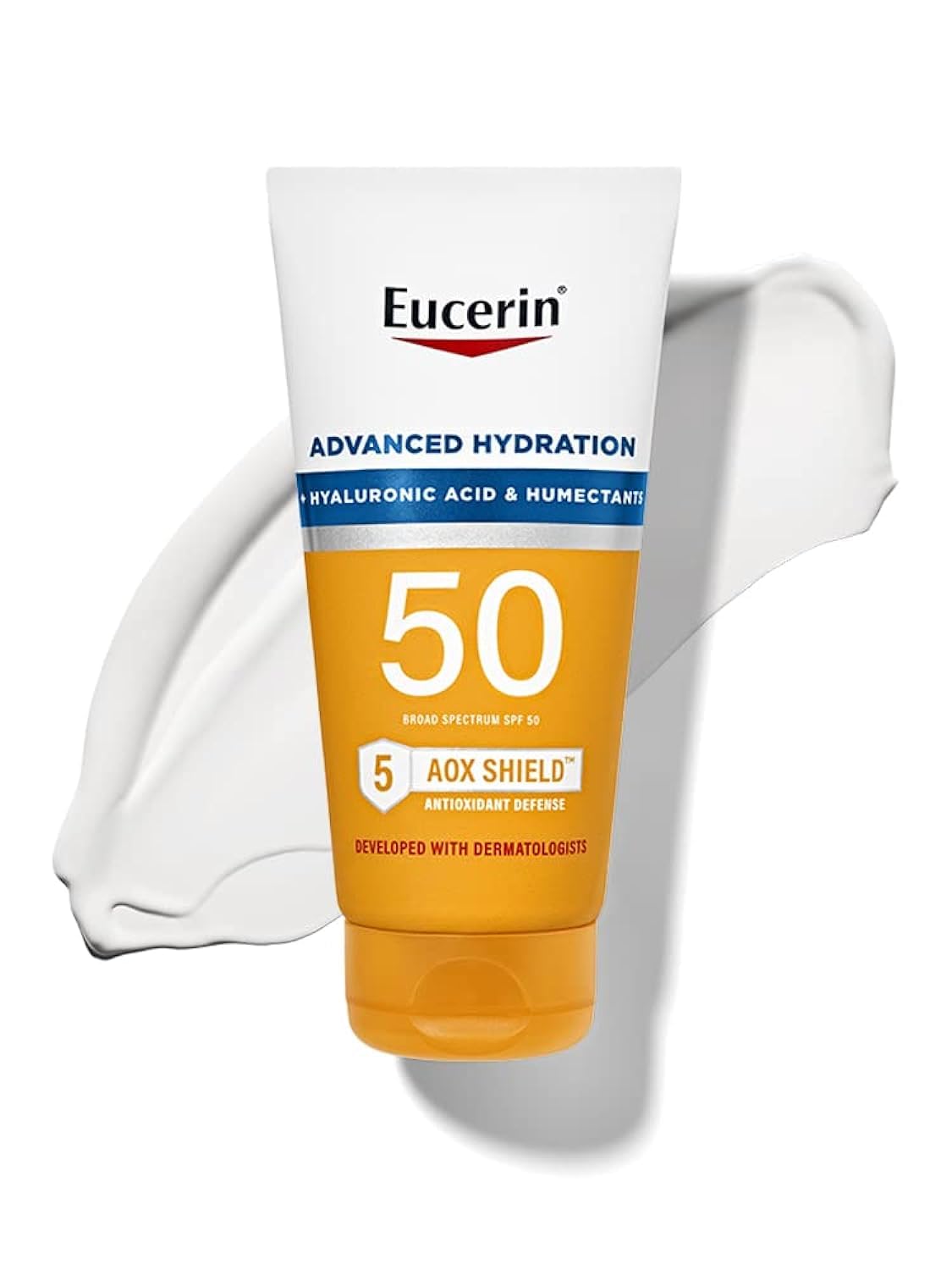 Eucerin Sun Advanced Hydration SPF 50 Lotion 147ml tube
