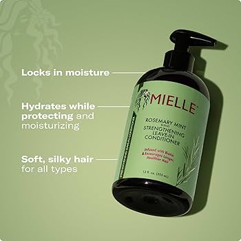 Mielle Rosemary Mint Strengthening Conditioner texture