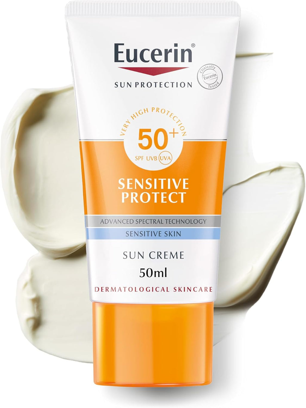 Eucerin Sun Sensitive Protect Cream SPF 50+ 50ml tube
