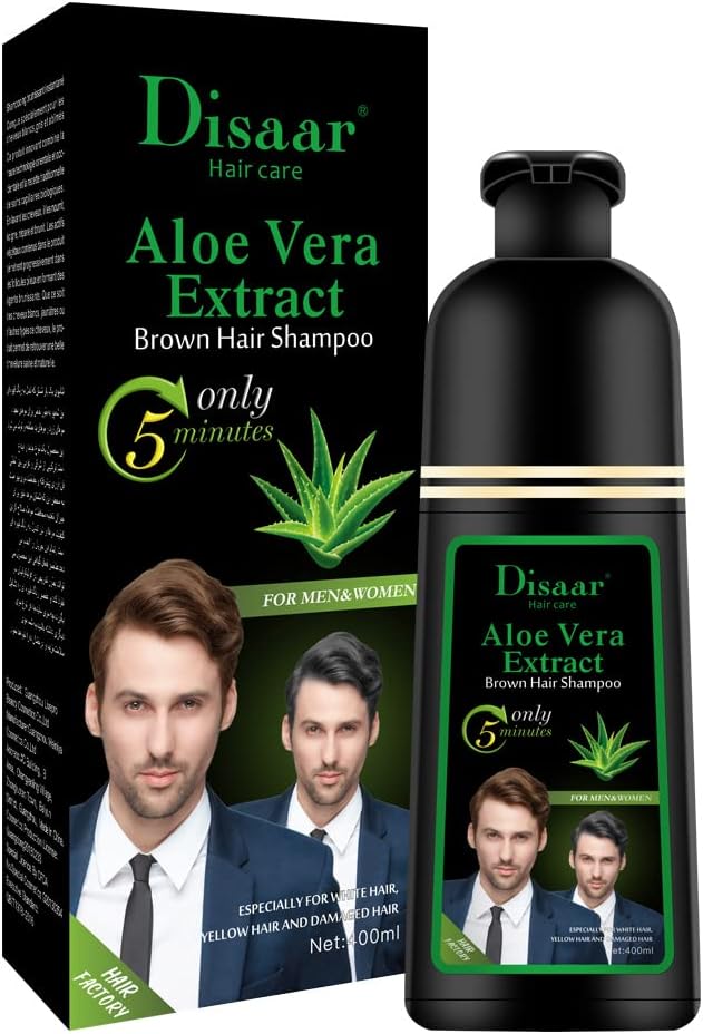 Disaar Aloe Vera Brown Hair Care Shampoo 400ml
