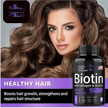 Lovisah Biotin with Collagen & Keratin Beauty Complex – image 2