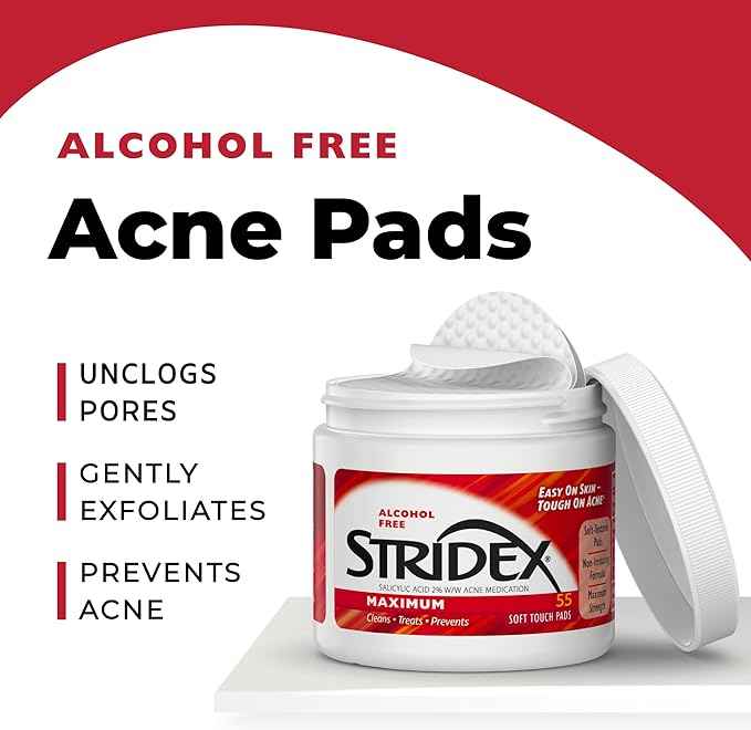 Stridex Maximum Strength Salicylic Acid Acne Pads – image 4