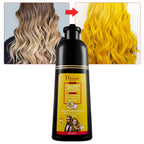 Speedy Hair Color Shampoo 100% Cover Gray White Hair Easy To Use Long Lasting 400ml/13.53fl.oz (Gold) – image 2