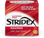 Stridex Medicated Acne Pads Maximum 55 Count