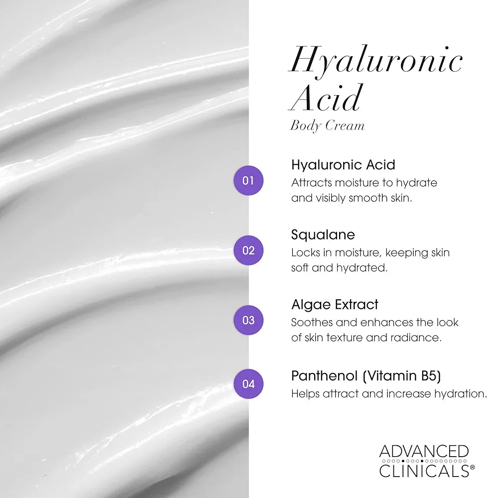 Hyaluronic Acid Hydrating Body Cream
