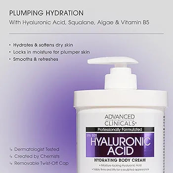 Hyaluronic Acid Hydrating Body Cream